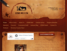 Tablet Screenshot of kymsradio.com